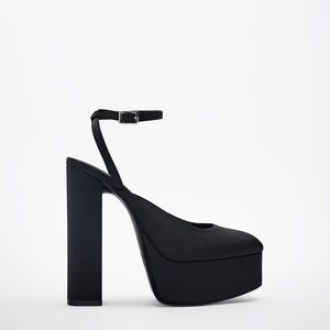 ZARA Satin Heels - Brand New